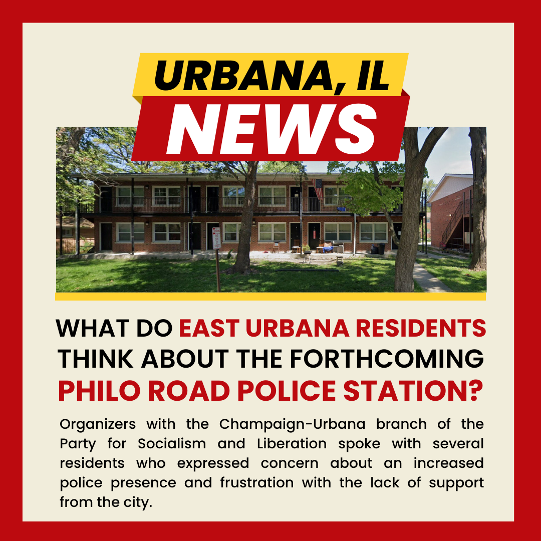 East Urbana Residents Speak Out on Police Substation