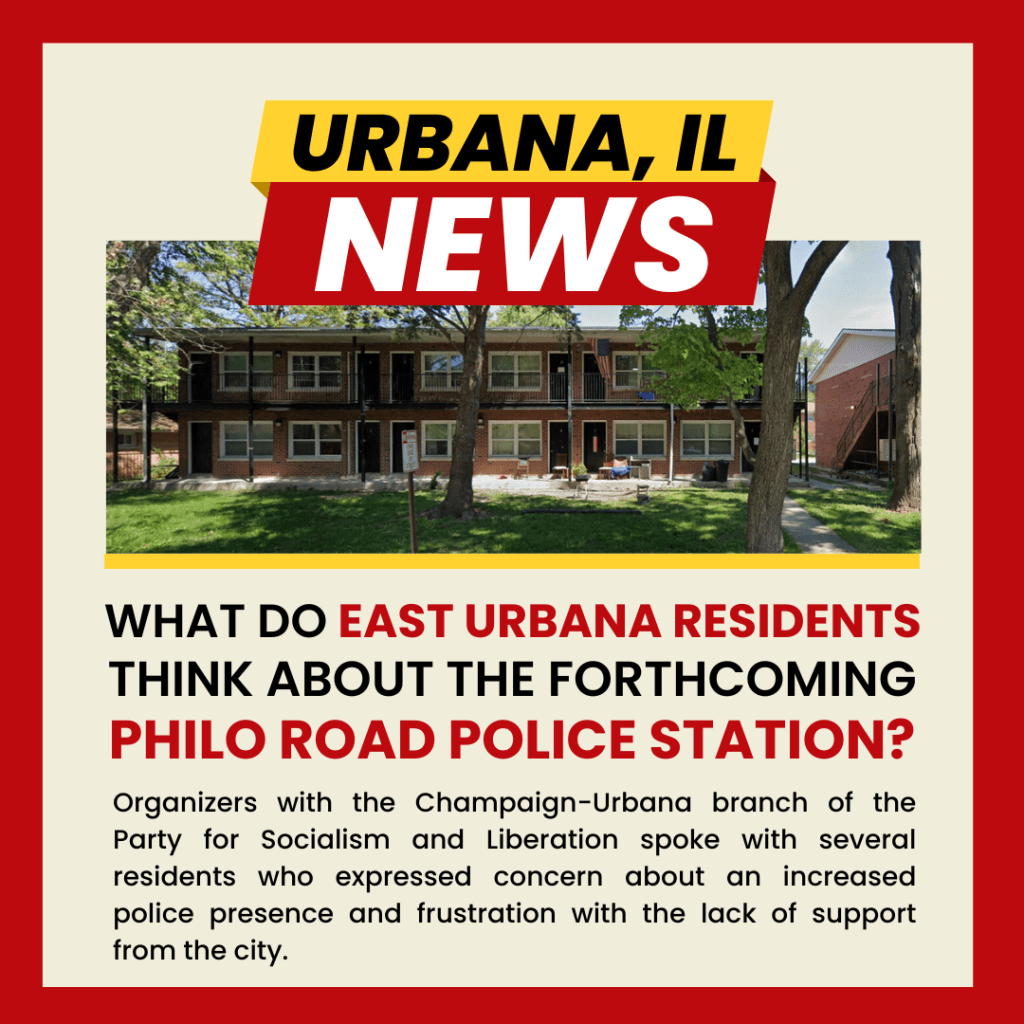East Urbana Residents Speak Out on Police&nbsp;Substation
